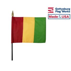 Guinea Stick Flag - 4x6"
