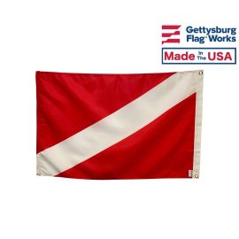 Diver Down - Skin Diver Scuba Boat Flag 