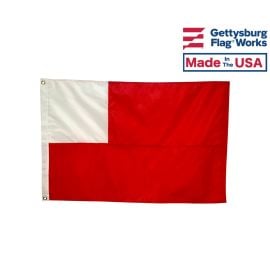 1636 Endicott Flag of Massachusetts Bay Colony