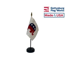 Republican Stick Flag - 4x6"