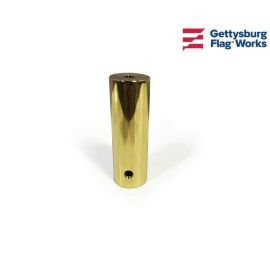 Polished Brass Top Ferrule 7/8"