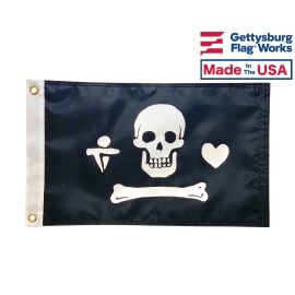 Stede Bonnet Boat Flag, a.k.a. the Gentleman Pirate