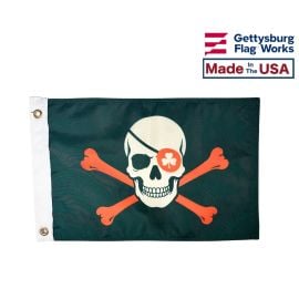 Irish Jolly Roger - Boat Flag Made in the USA by Gettysburg Flag Works