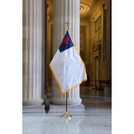 Christian Indoor Flag Set 