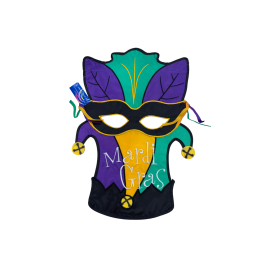 MARDI GRAS MASK BANNER
