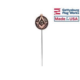 Masonic Bronze Grave Marker