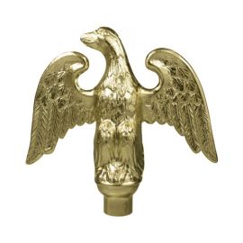 Perched Eagle Finial Gold