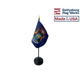 Michigan State Stick Flag