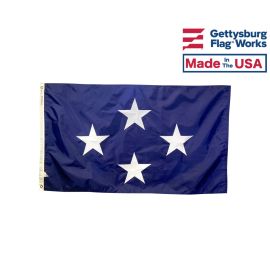 Navy Admiral (4 Star) - Naval Officer Outdoor Flags