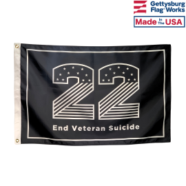 Veteran Suicide Awareness Flag