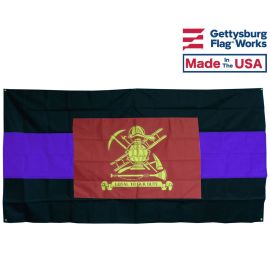 Fire Loyal Casket Drape Main