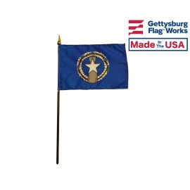 Northern Marianas Stick Flag - 4x6"