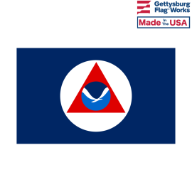 National Oceanic and Atmospheric Administration - Outdoor NOAA Flag