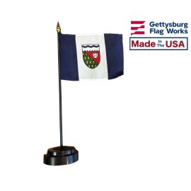 Northwest Territories Stick Flag - 4x6"