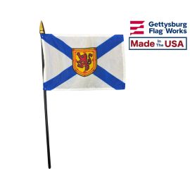 Nova Scotia Stick Flag - 4x6"