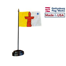 Nunavut Stick Flag - 4x6"