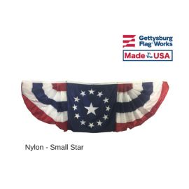 3x9' Oversized Nylon Pleated Fan