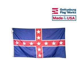 3x5' Polks Corp Of Tennessee 1863 Flag 