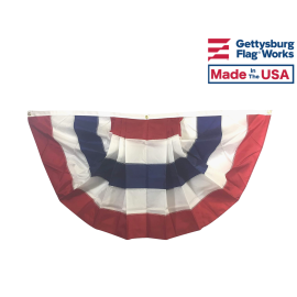 Pleated Fan - 5 Stripes