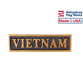 Vietnam Service Insignia Plaque For Grave Markers