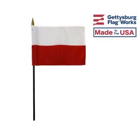 Poland Stick Flag