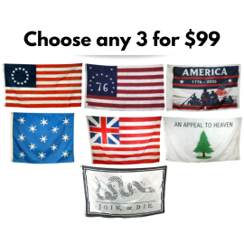 The Founders Collection (Choose any 3 flags)
