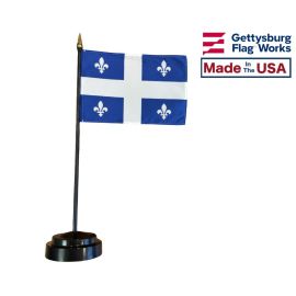 Quebec Stick Flag - 4x6"