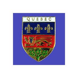 Quebec Lapel Pin (Shield)