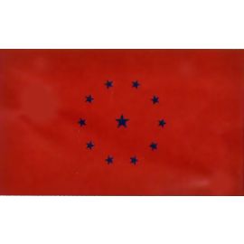 Red Battle Ensign Flag 1861 - 3x5'