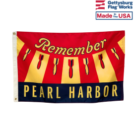 Remember Pearl Harbor Commemorative Flag 