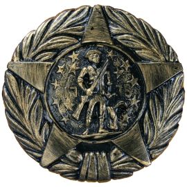 Revolutionary Minuteman Thermoplastic Grave Marker