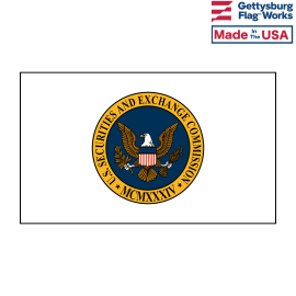 US SEC Flag - Outdoor Secirities and Exchange Commision Flag
