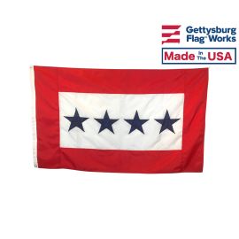 Service Star Flag (4 Blue Stars) - 3x5'