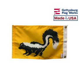 Skunk Flag - 12x18"