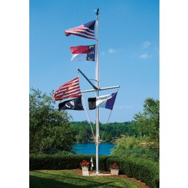 80' Nautical Single Mast Flagpole