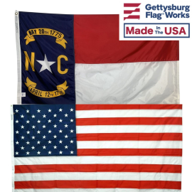 North Carolina & Battle-Tough® American Flag Combo Pack