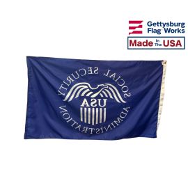 Social Security Administration Flags - Outdoor SSA Agency Flags