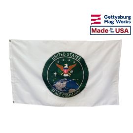United States Space Command Flag Made in the USA by Gettysburg Flag Works