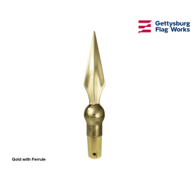 Flat Spears in Gold and Silver