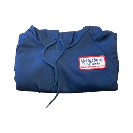 Gettysburg Flag Patch Hoodie Sweatshirt