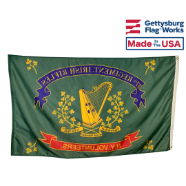 37th N.Y. Irish Brigade Regiment Flag - 3x5'