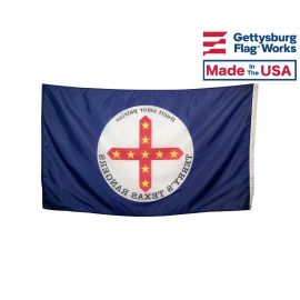 Terry's Texas Rangers Flag 1861-Yellow stars - 3x5'