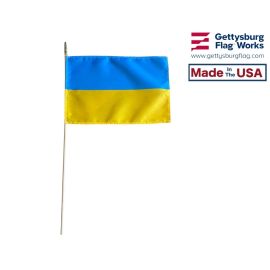Ukraine Stick Flag 