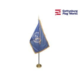 United Nations Indoor Flag Set