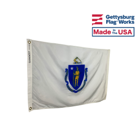 Massachusetts Flag - Outdoor