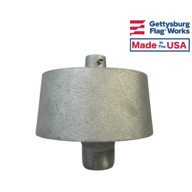 Internal Halyard Single Revolving Truck, Rope Style Side