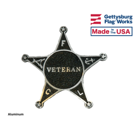 Veteran Star Grave Marker - Choose Options