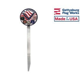 Universal Service Military Grave Marker Close Up