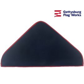 Vinyl Zipper Flag Case, Soft Plastic Triangle