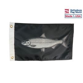 12x18" Lake Whitefish Flag - Fishing Boat Flag